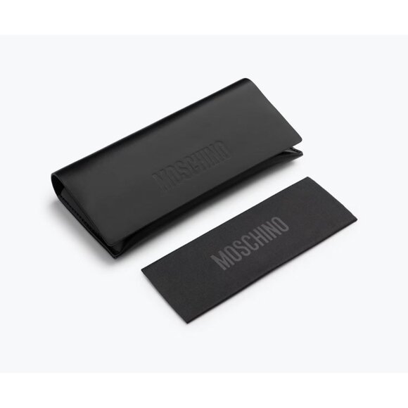 NEW MOSCHINO SUNGLASSES IVORY GREY WOMEN EYEWEAR MOSCHINO MOS158/S 0SZJ IR - Picture 3 of 3